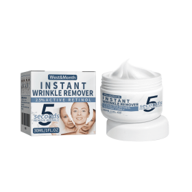 West&Month 5 Seconds Retinol Cream To Fine Lines Under Eyes Hydrating Moisturizing Cream To Soften Skin